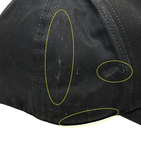 Celine Cap Women Men Brand Triomphe Canvas Black Simple Casual - Picture 9 of 13
